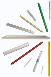 Fiber optic fusion splice protector sleeves